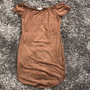 Off the shoulder dress